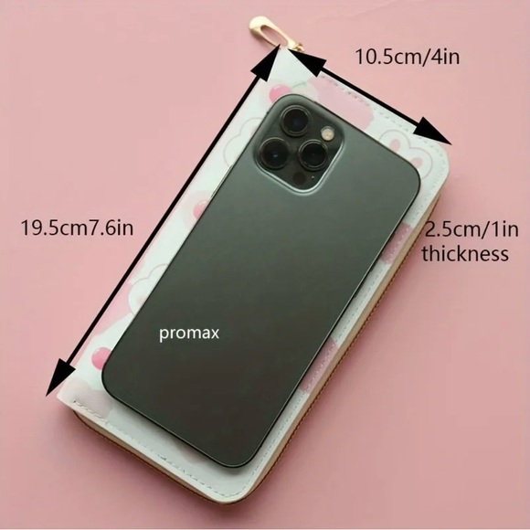 💜🐧HP🐧💜 SANRIO CHARACTER “GIFT SHOP” DESIGN WALLET NWOT ZIP AROUND - Picture 2 of 4